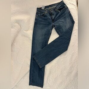 Levi's Dark Blue Straight Jeans